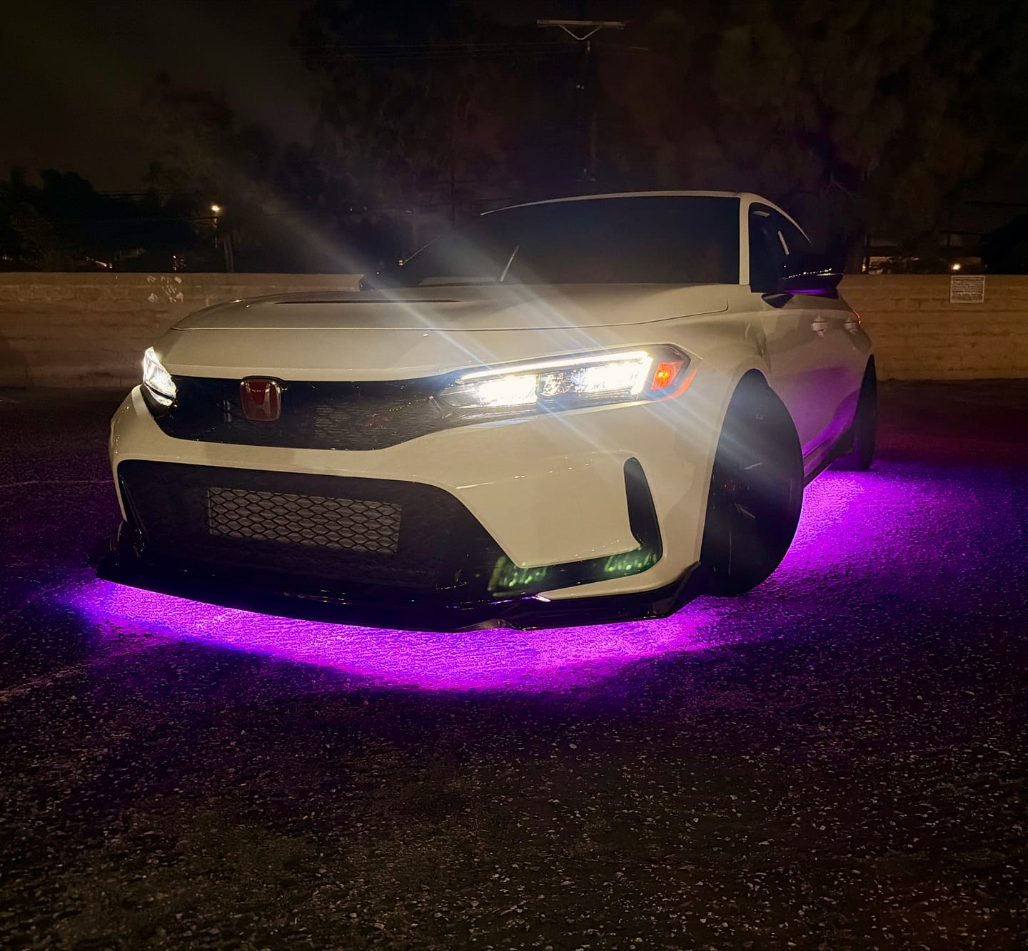 Customer photo review of ELGlow® Universal Car Underglow Kit