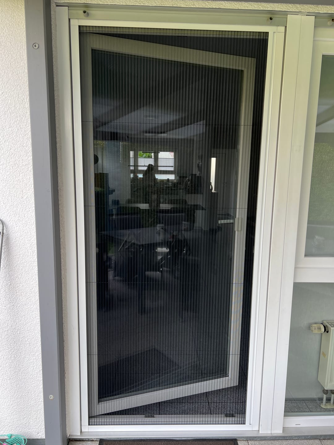 Customer photo review of Fliegengitter zum Schieben