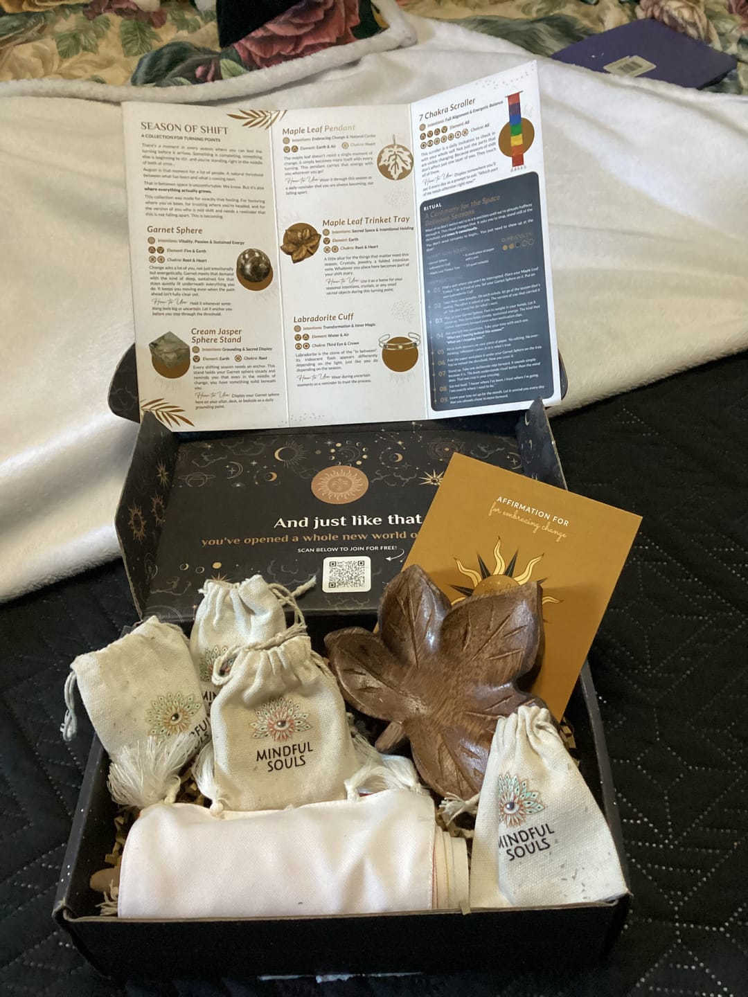 Customer photo review of Mindful Subscription Box Magic