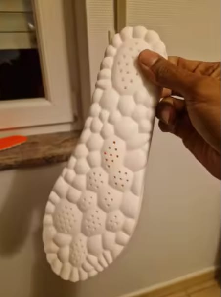Customer photo review of Plantilla Ortopédica  de alta amortiguación