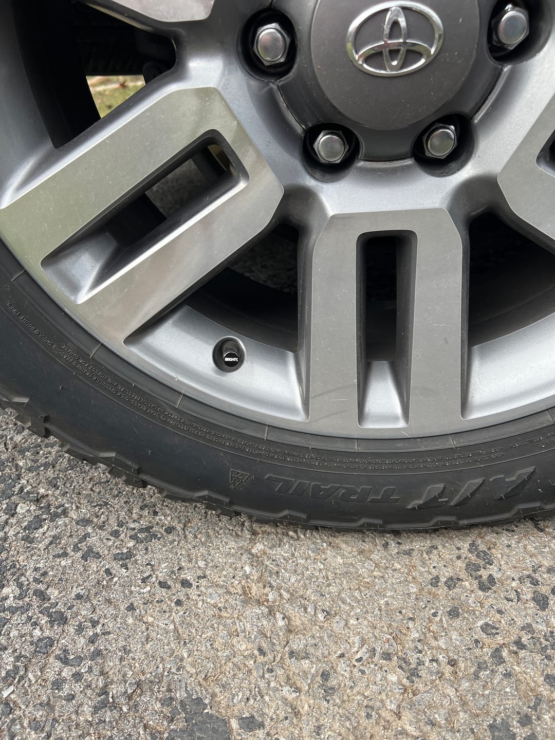Customer photo review of 80Eighty® Valve Stem Caps
