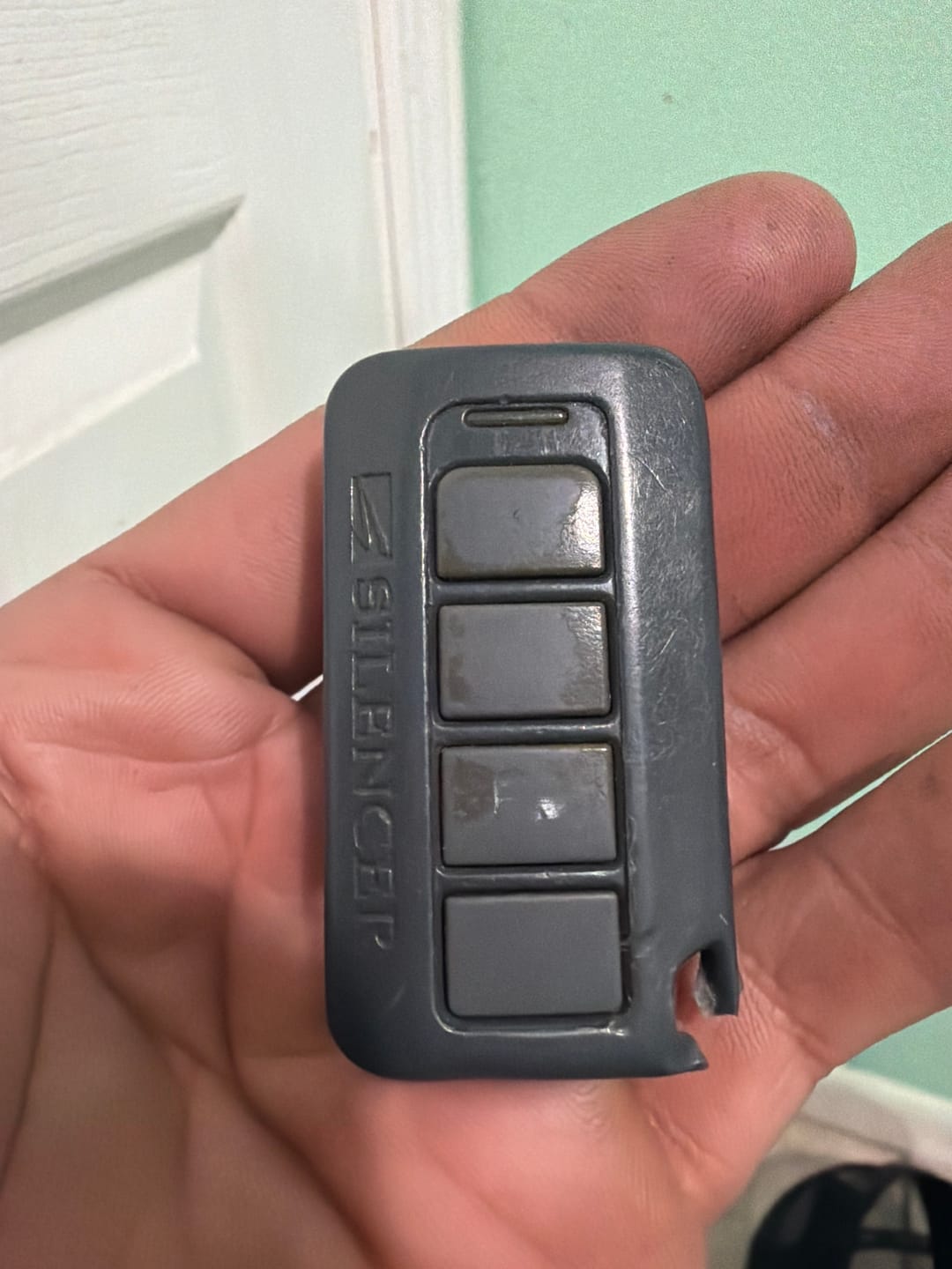 Customer photo review of Silencer SLRF434 | "SL" Series Replacement Remote Transmitter 433 mHz