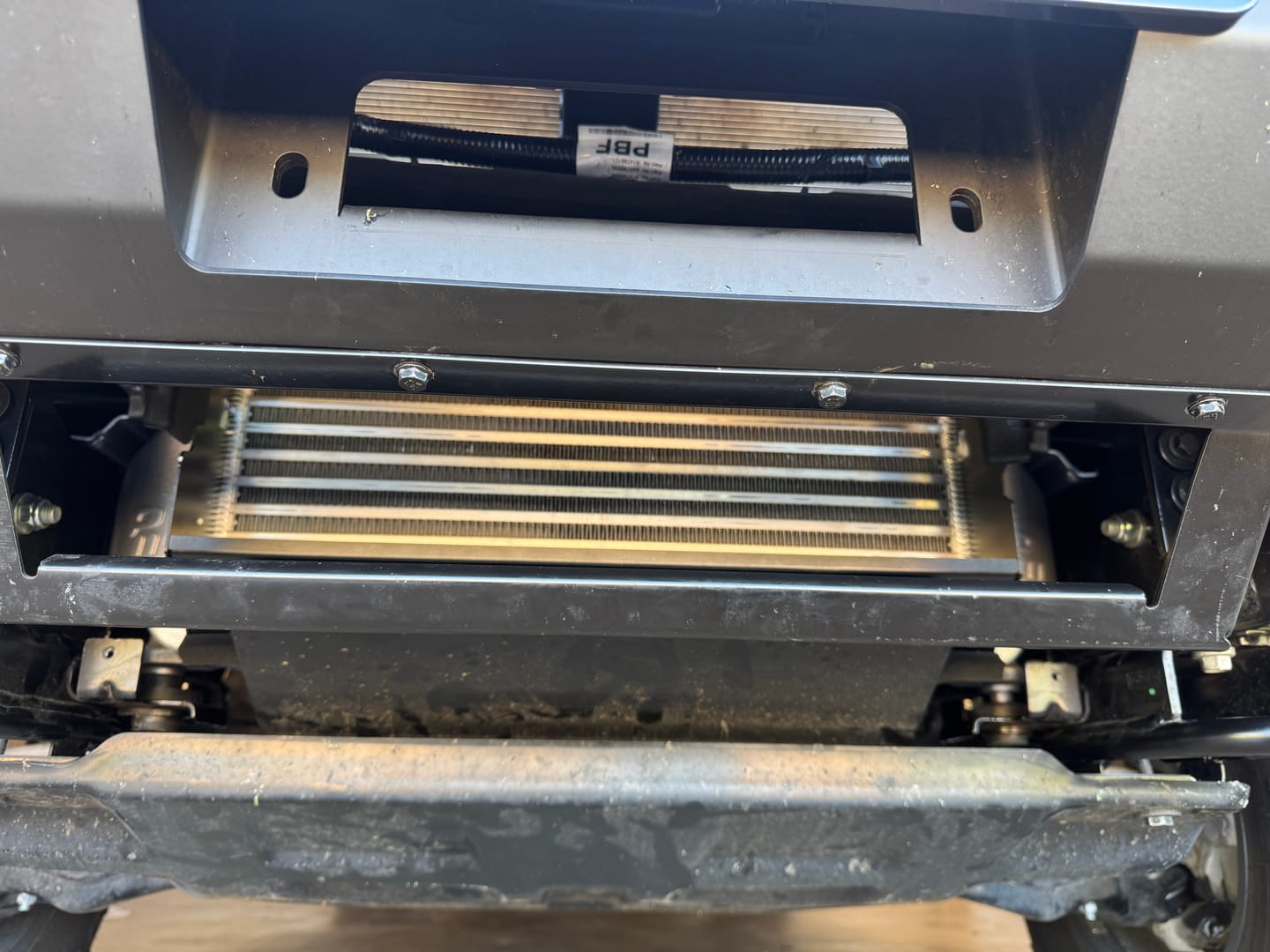Customer photo review of Intercooler Kit - Ford Ranger PY V6 Diesel 23+