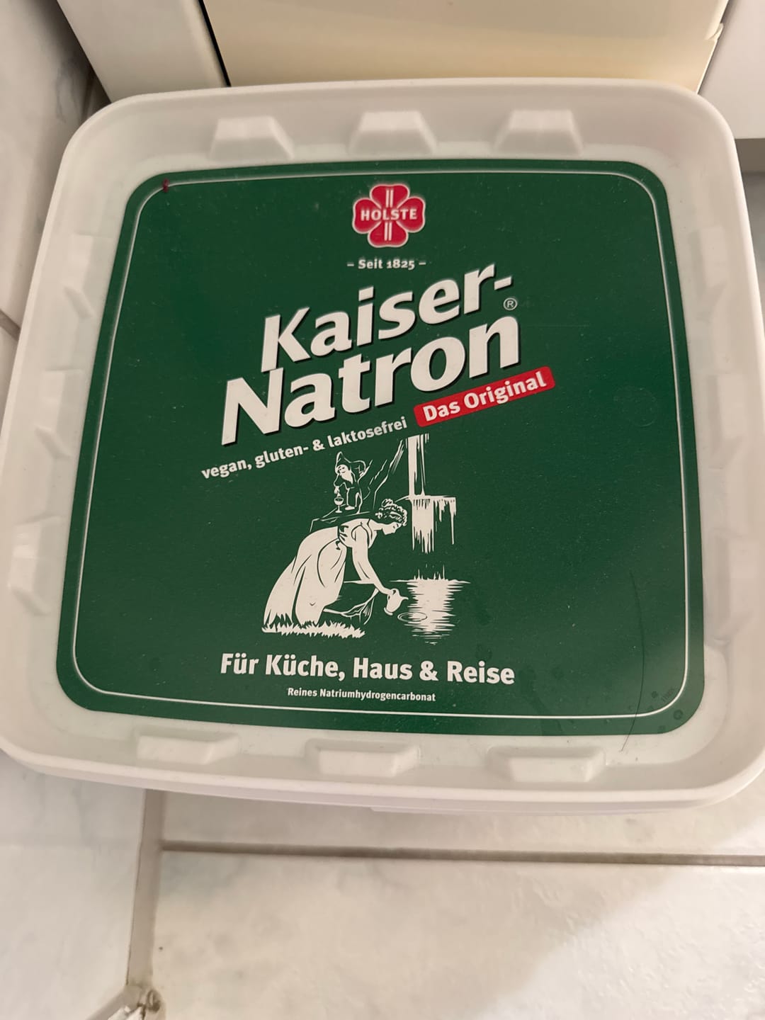 Customer photo review of Kaiser Natron Original - Natriumhydrogencarbonat 3,49kg - vielseitig & rein
