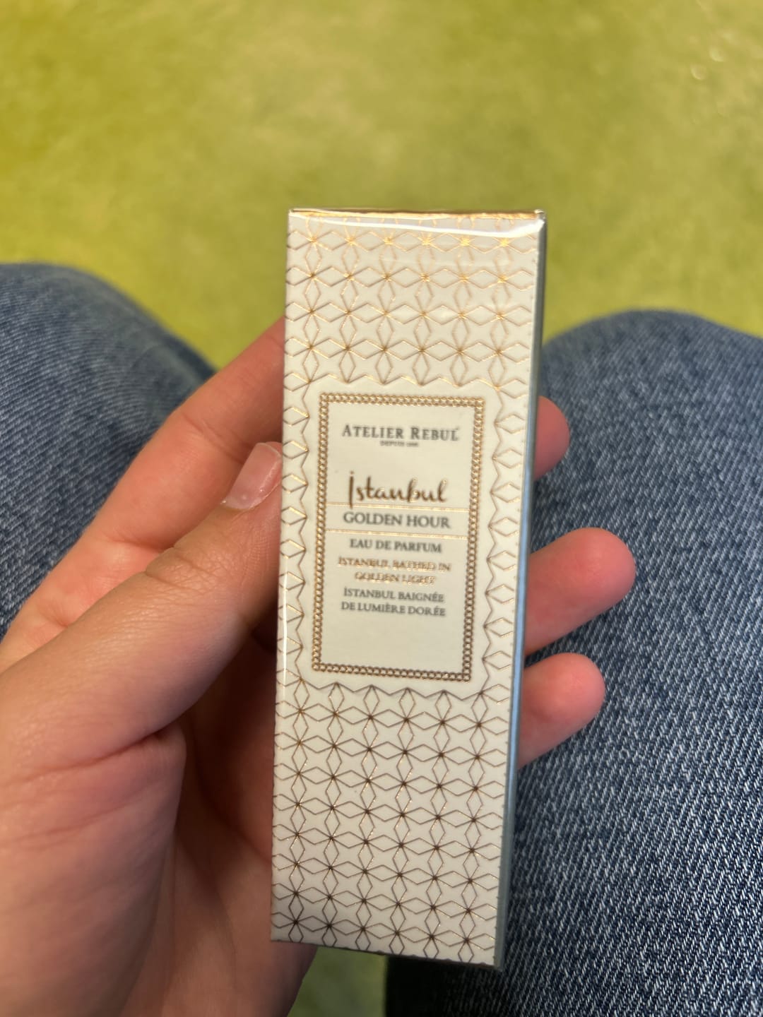 Customer photo review of Istanbul Golden Hour Eau de Parfum 12ml