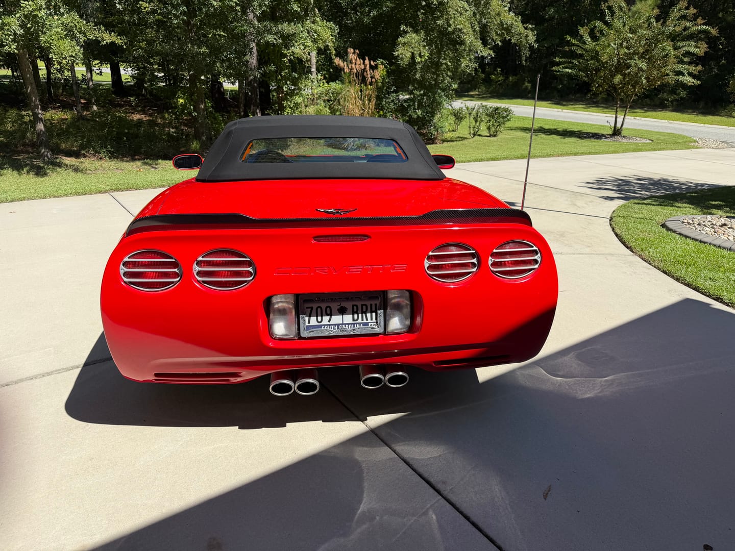Customer photo review of Corvette C5 ZR1 Extended Rear Trunk Spoiler