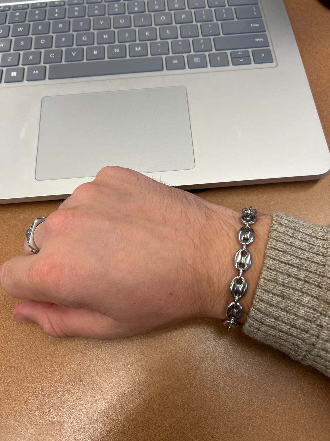 Customer photo review of INFINITY LINK BRACELET