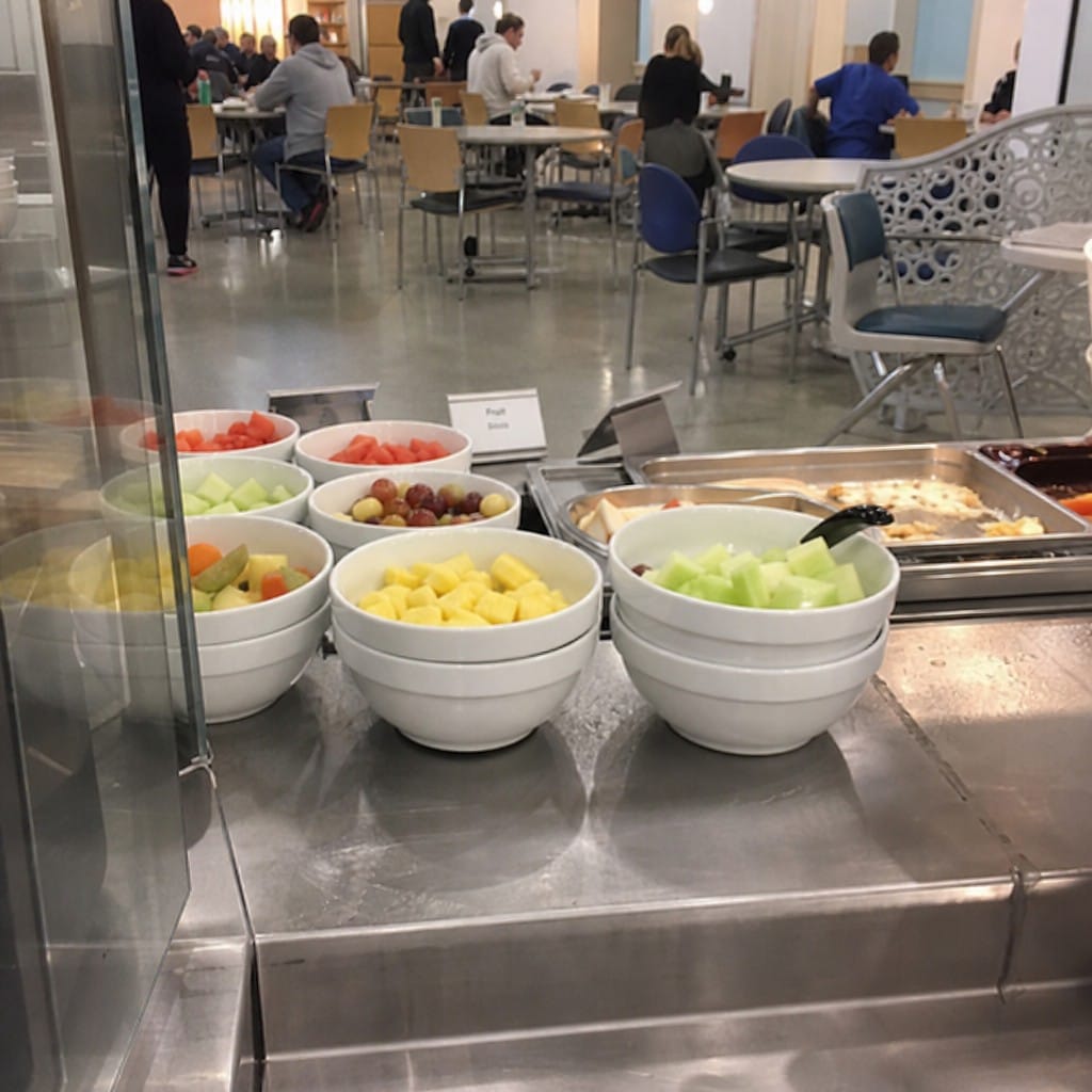 Customer photo review of Cereal Bowls 540ml Porcelain for Busy Catering Environments (Pack of 12)