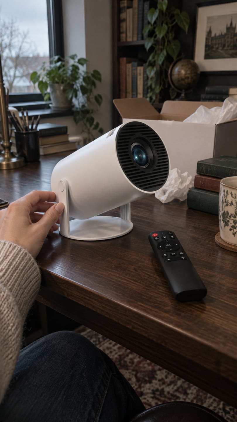 Customer photo review of FourthBeam™ Projector for Readers