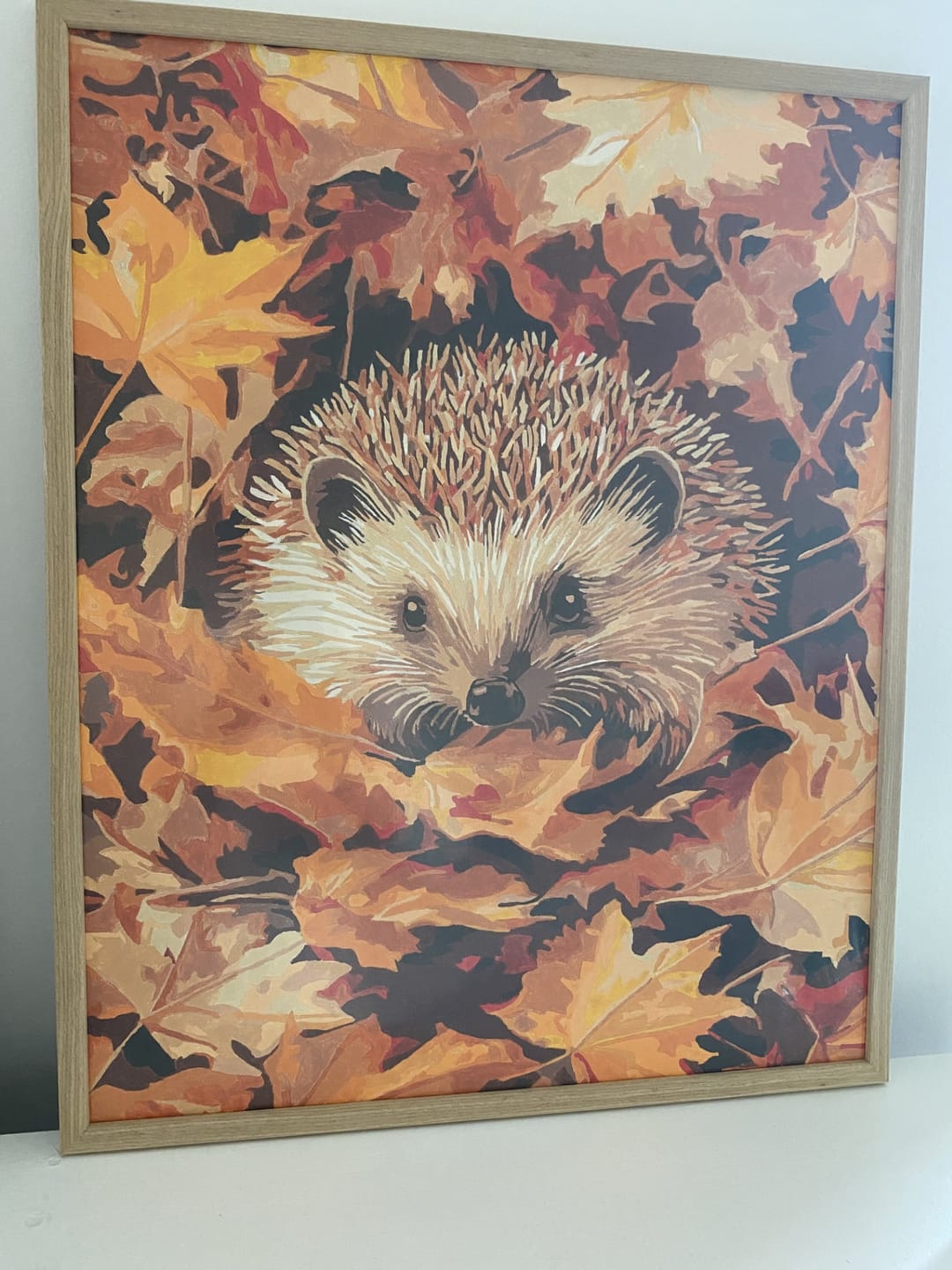 Customer photo review of Hérisson dans les feuilles d'Automne