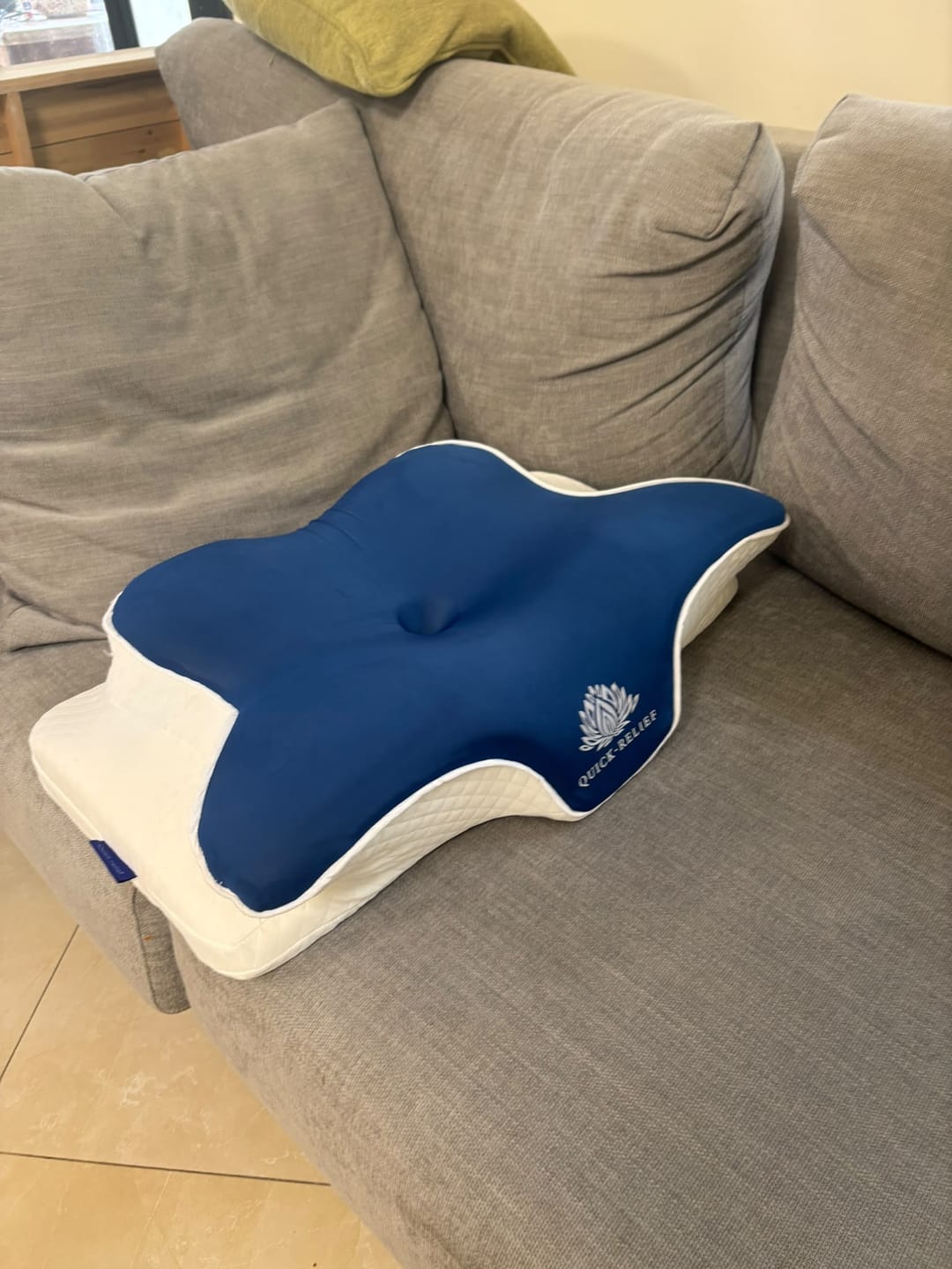 Customer photo review of כרית אורטופדית pro