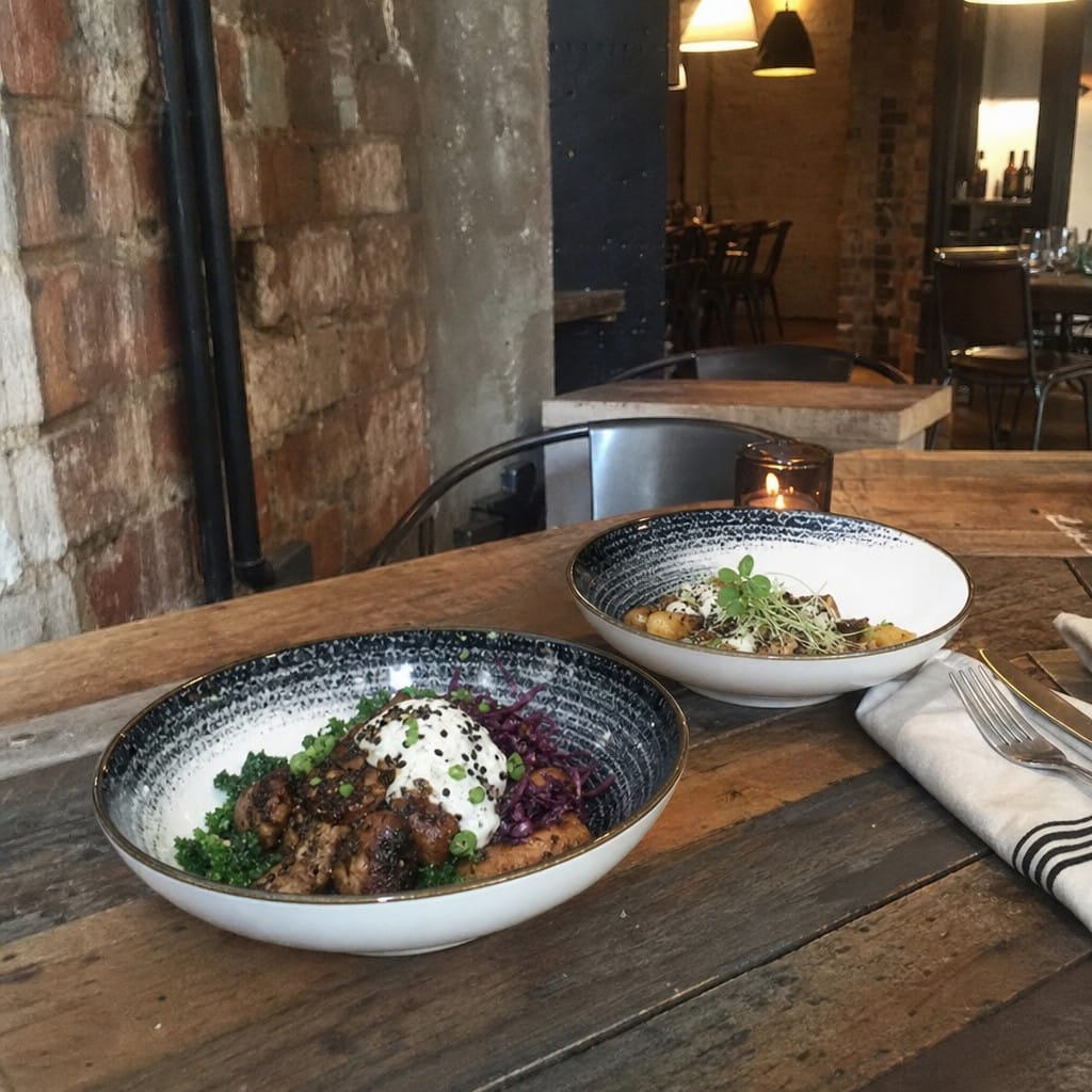 Customer photo review of Deep Bowls 220mm Black Vitrified Ceramic for Dining (Pack of 6)