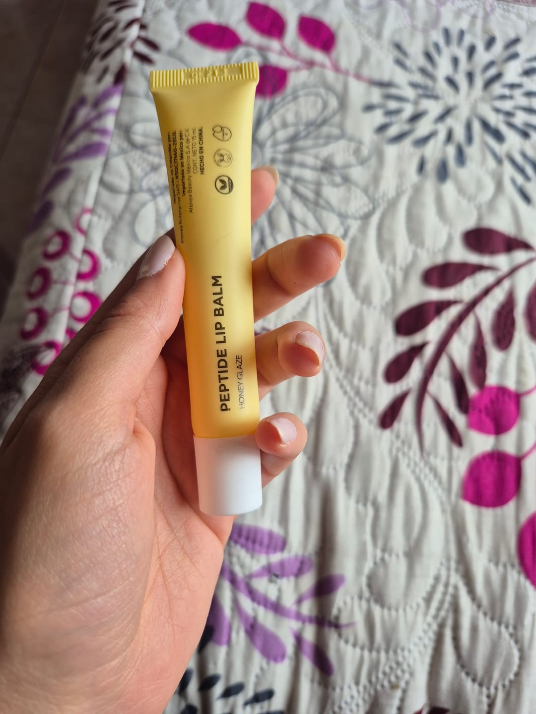 Customer photo review of PEPTIDE LIP BALM