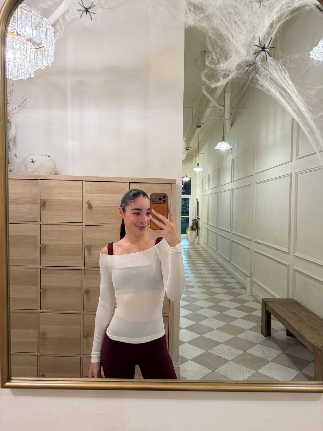 Customer photo review of The Ballet Top White