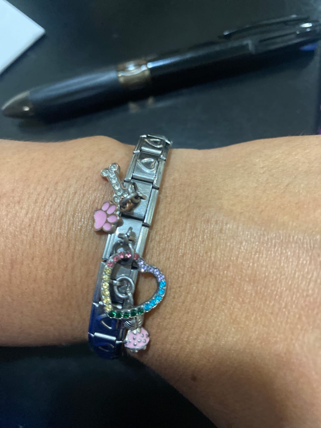 Customer photo review of Charm Colgante Corazón