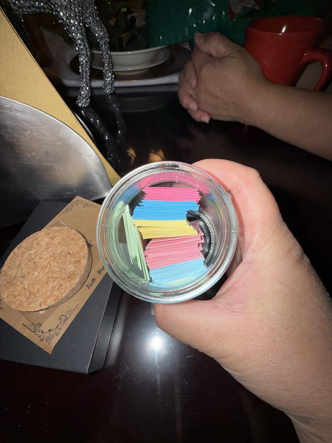 Customer photo review of HOLYJAR – Frasco de Versículos por Emociones