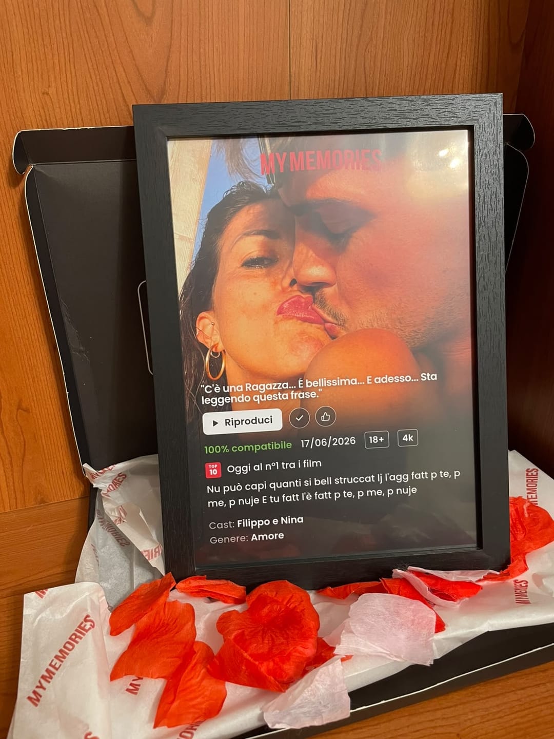 Customer photo review of MyMemories - Poster Netflix