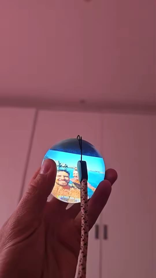 Customer photo review of 3D Video Crystal Ball