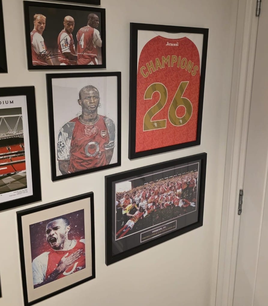 Customer photo review of Arsenal Premier League Champions 26 - Home Kit