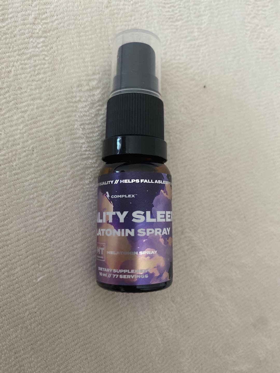 Customer photo review of Melatonin Spray
