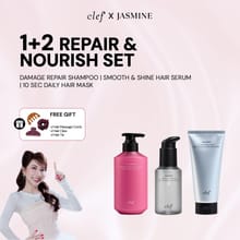 Customer photo review of [JASMINE] Damaged Hair Repair & Nourish Set