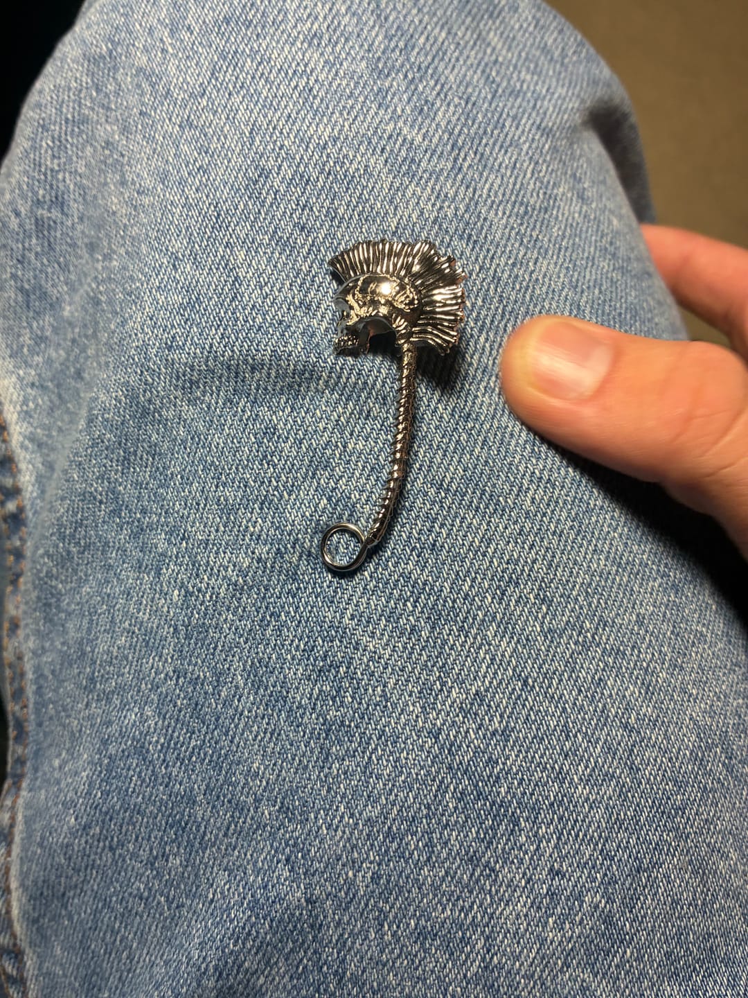 Customer photo review of PUNK SAFETY PIN