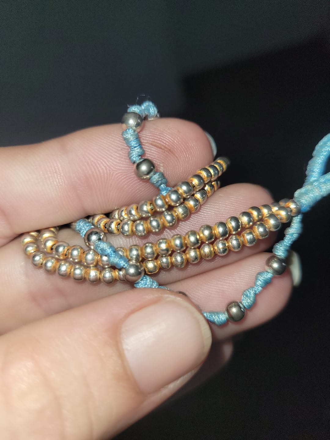 Customer photo review of Mystic Jingles Anklet