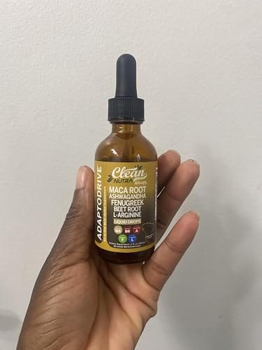 Customer photo review of Organic Maca Root Liquid Drops with Ashwagandha, Fenugreek & L-Arginine - Men & Women Vitality, 2oz