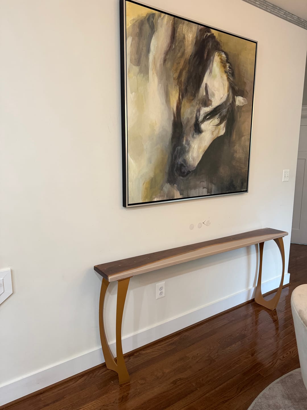 Customer photo review of Threaded Inserts And Bolts | Size M6 and M8 | 20 Sets | Table Leg Hardware