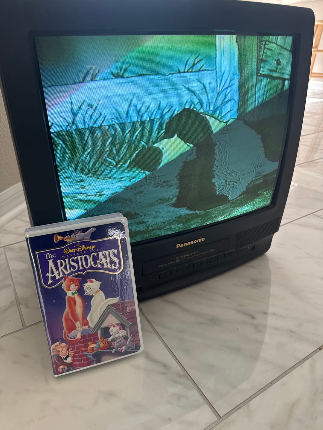 Customer photo review of The Aristocats (Masterpiece Collection) VHS Tape