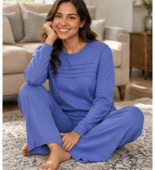 Customer photo review of 🔥 LAST DAY BLACK FRIDAY — 57% OFF ✨TALBOTS Women’s Crew Neck Lounge Set