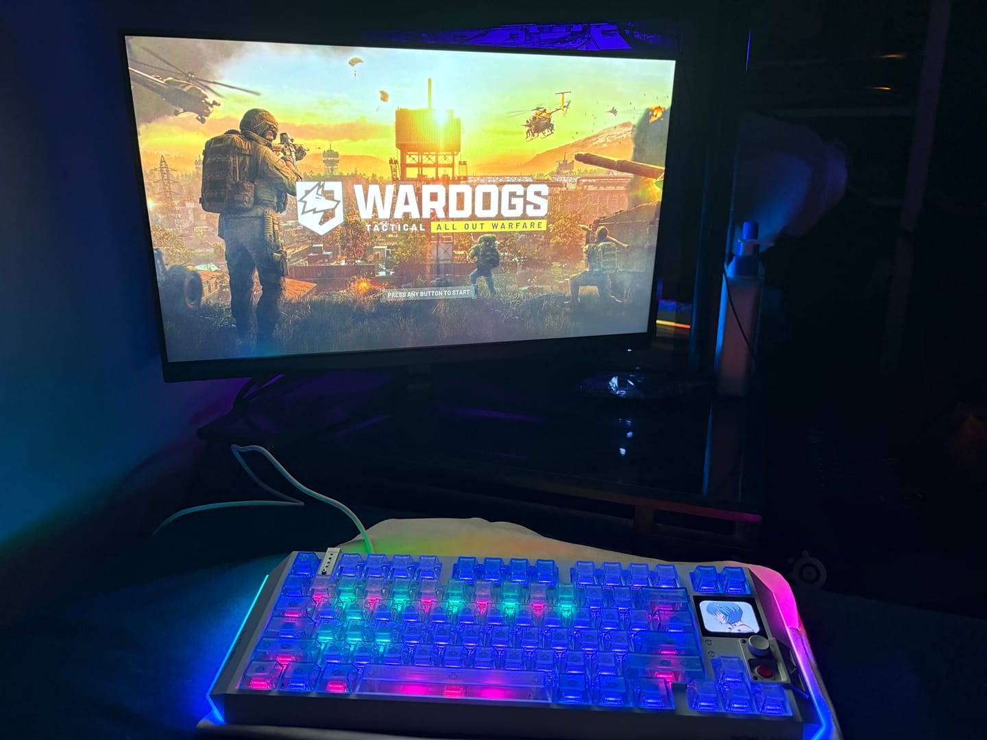 Customer photo review of Centauri80 Rei Edition HE Gaming Keyboard