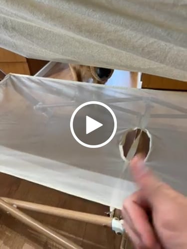 Customer video review of Under-Hammock Net