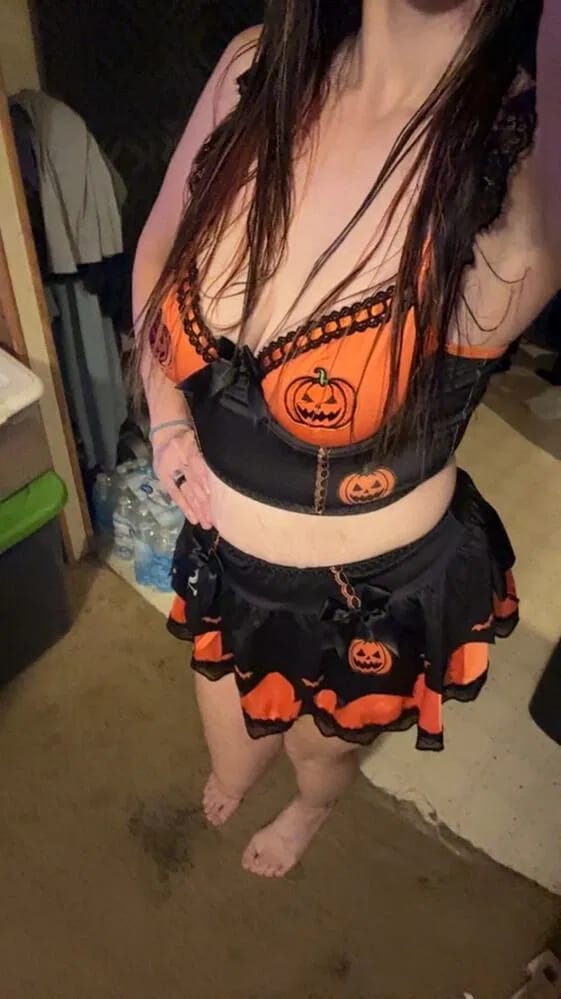 Customer photo review of Conjunto disfraz de lencería sexy y seductora para halloween