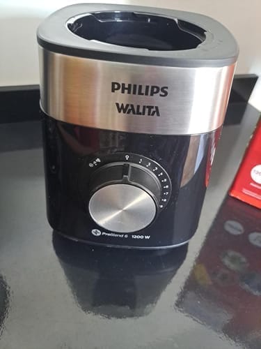 Customer photo review of PHILIPS Liquidificador Série 5000, RI2242, Preto, Jarra Inquebrável, Walita