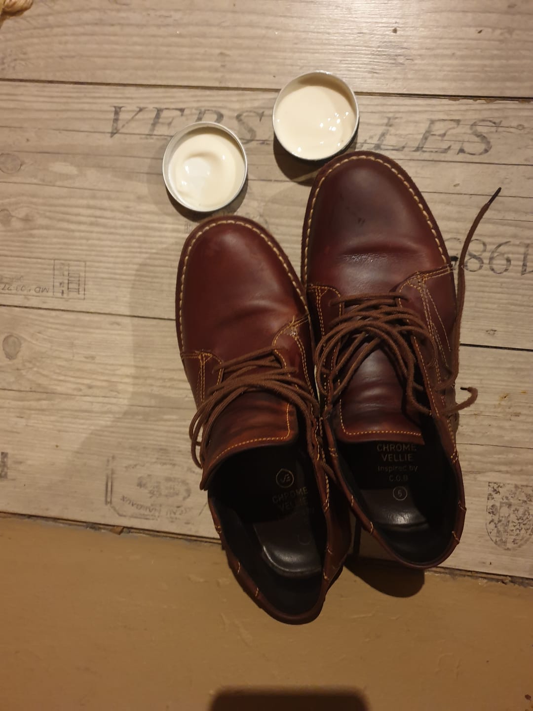 Customer photo review of Leather Cream 60ml