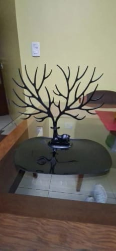 Customer photo review of Arbre à Bijoux avec Tiroir