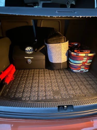 Customer photo review of Aufbewahrungsbox für den Kofferraum des Autos