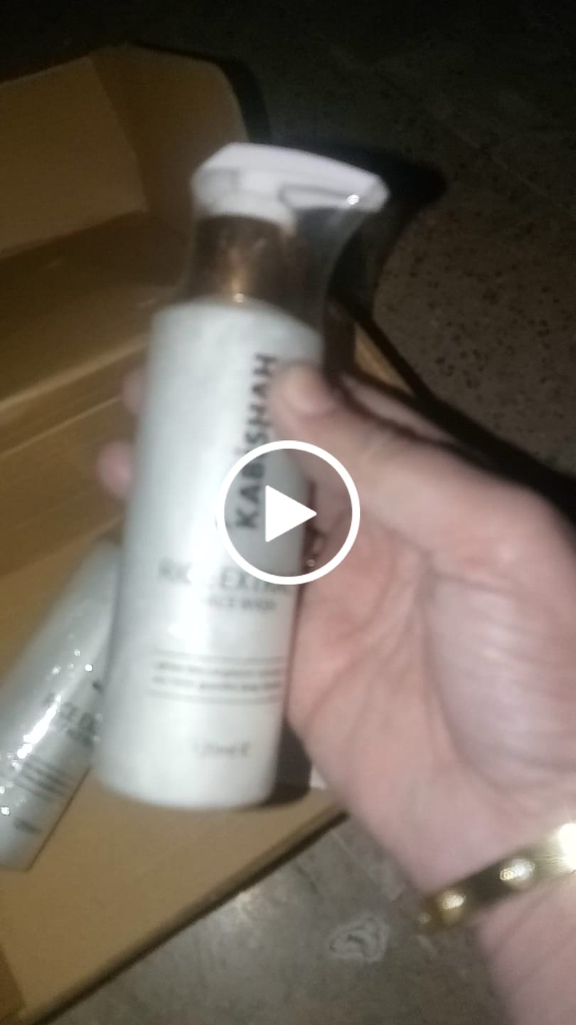 Customer video review of Rice Extract Facewash Double Facewash