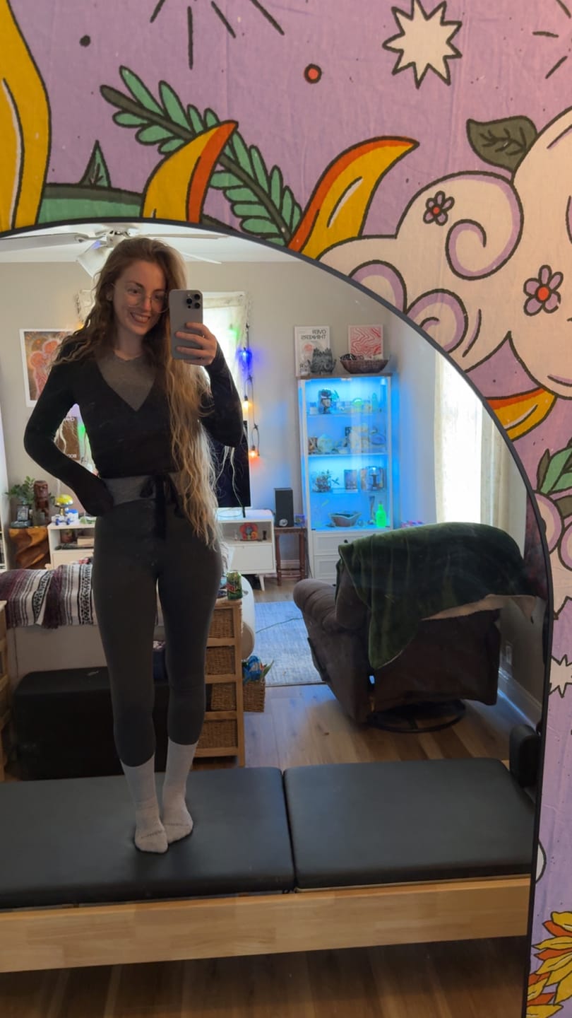 Customer photo review of The Ballet Wrap Black