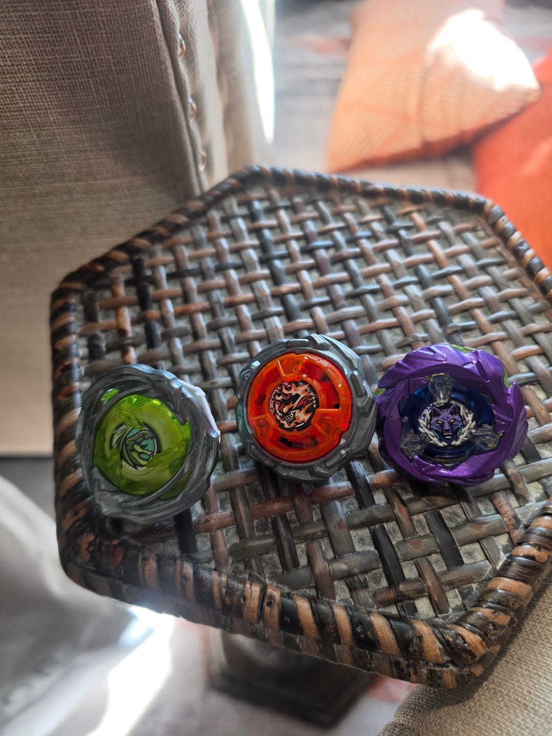 Customer photo review of Takara Tomy Beyblade X UX-21 Hells Nether Deck Set