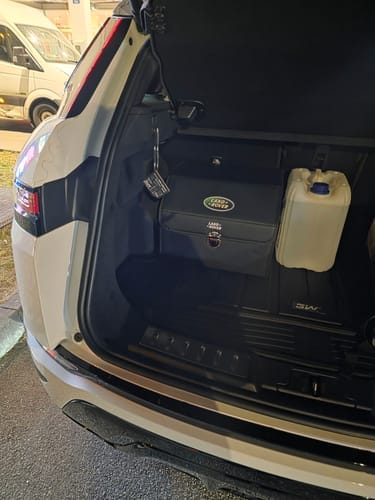 Customer photo review of Aufbewahrungsbox für den Kofferraum des Autos
