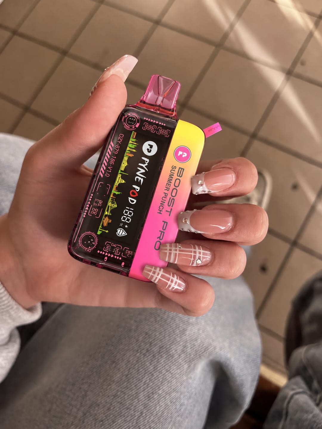 Customer photo review of Pyne Pod® Boost Pro 20K Puffs | Vape Descartável Portugal 2% Nicotina