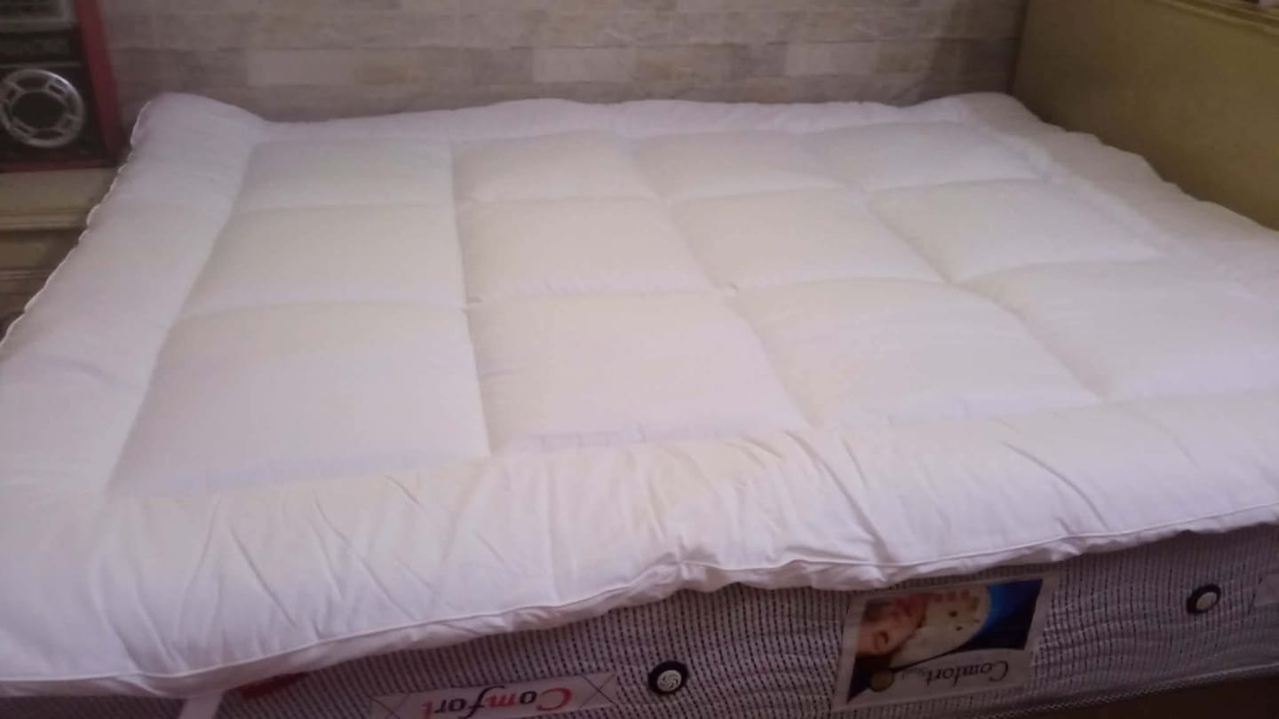 Customer photo review of Fiber Topper Mattress