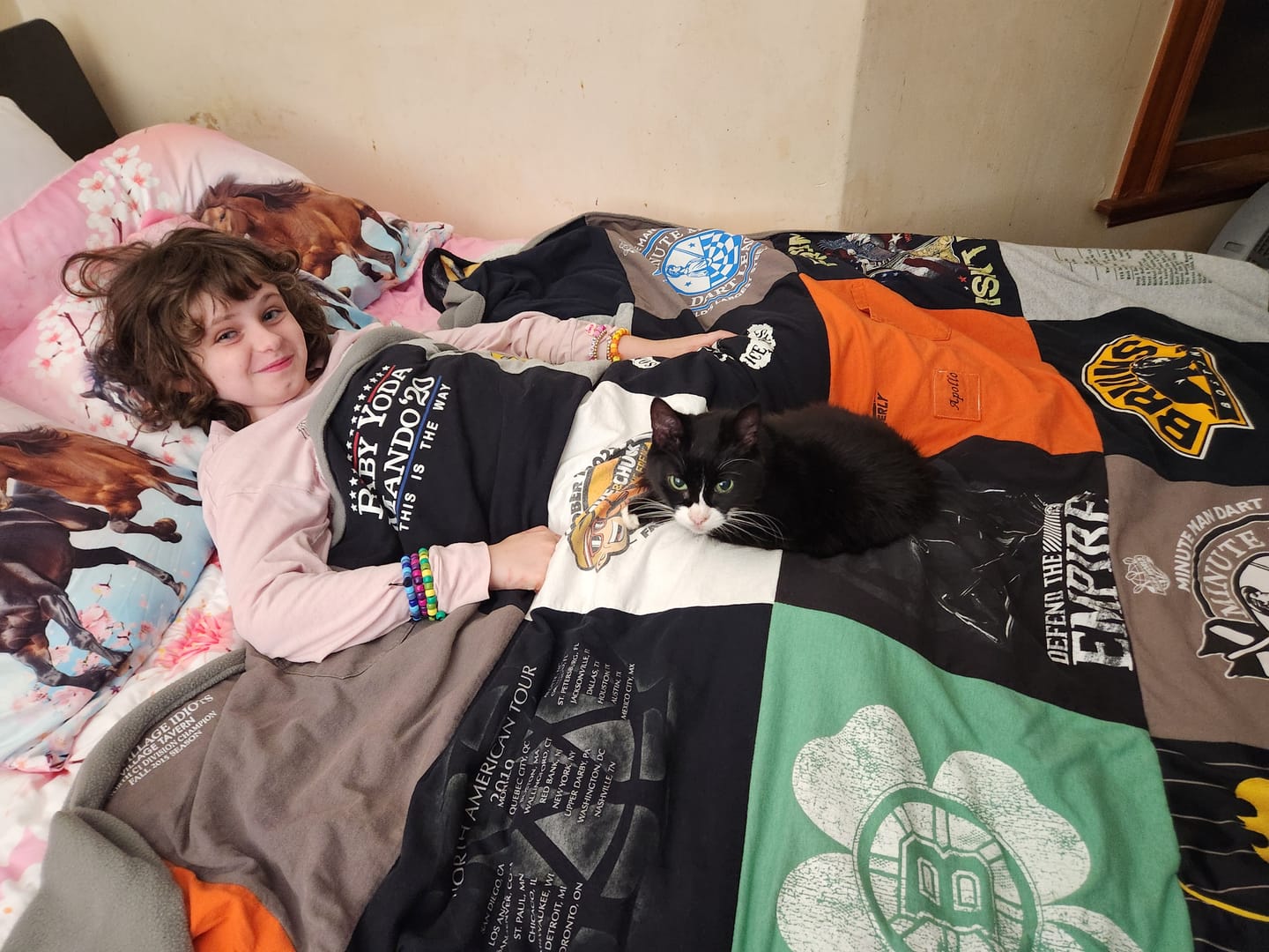 Customer photo review of Project Repat T-Shirt Quilt