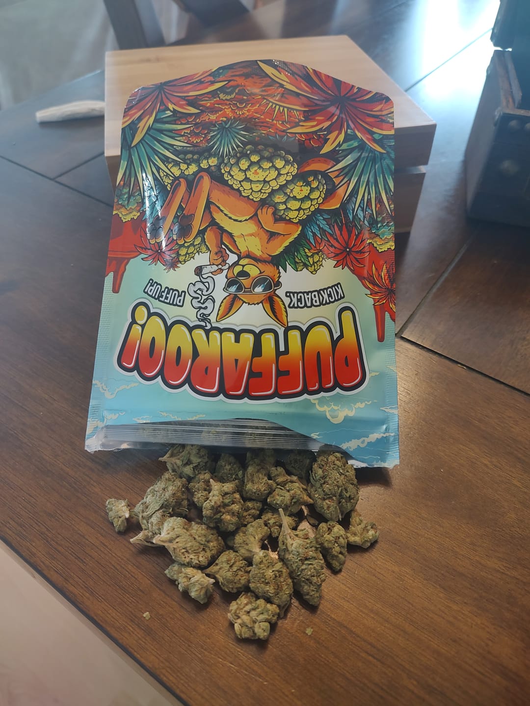 Customer photo review of Puffaroo - Jager Sour Diesel - 28 Grams - Sativa