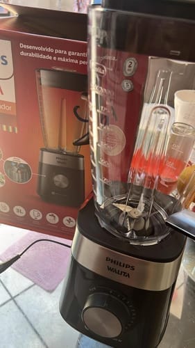 Customer photo review of PHILIPS Liquidificador Série 5000, RI2242, Preto, Jarra Inquebrável, Walita