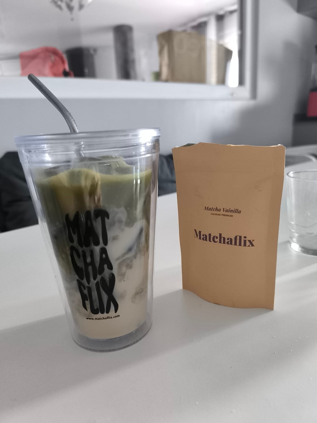 Customer photo review of Té Matcha Vainilla Premium