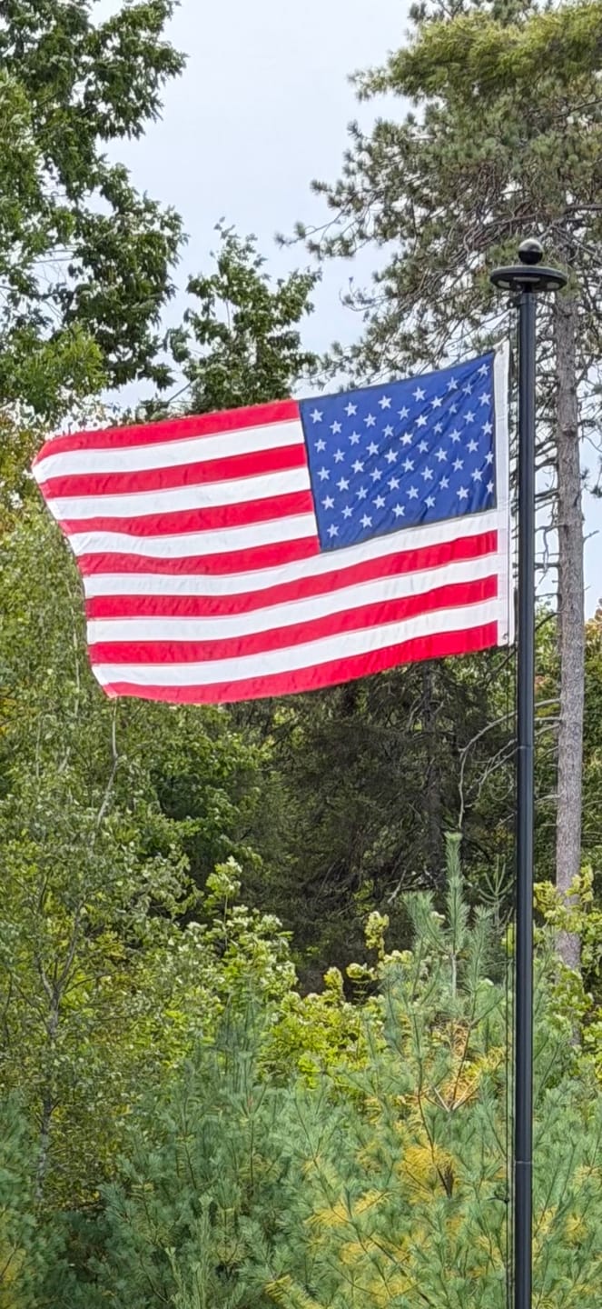 Customer photo review of 3' x 5' American Flag