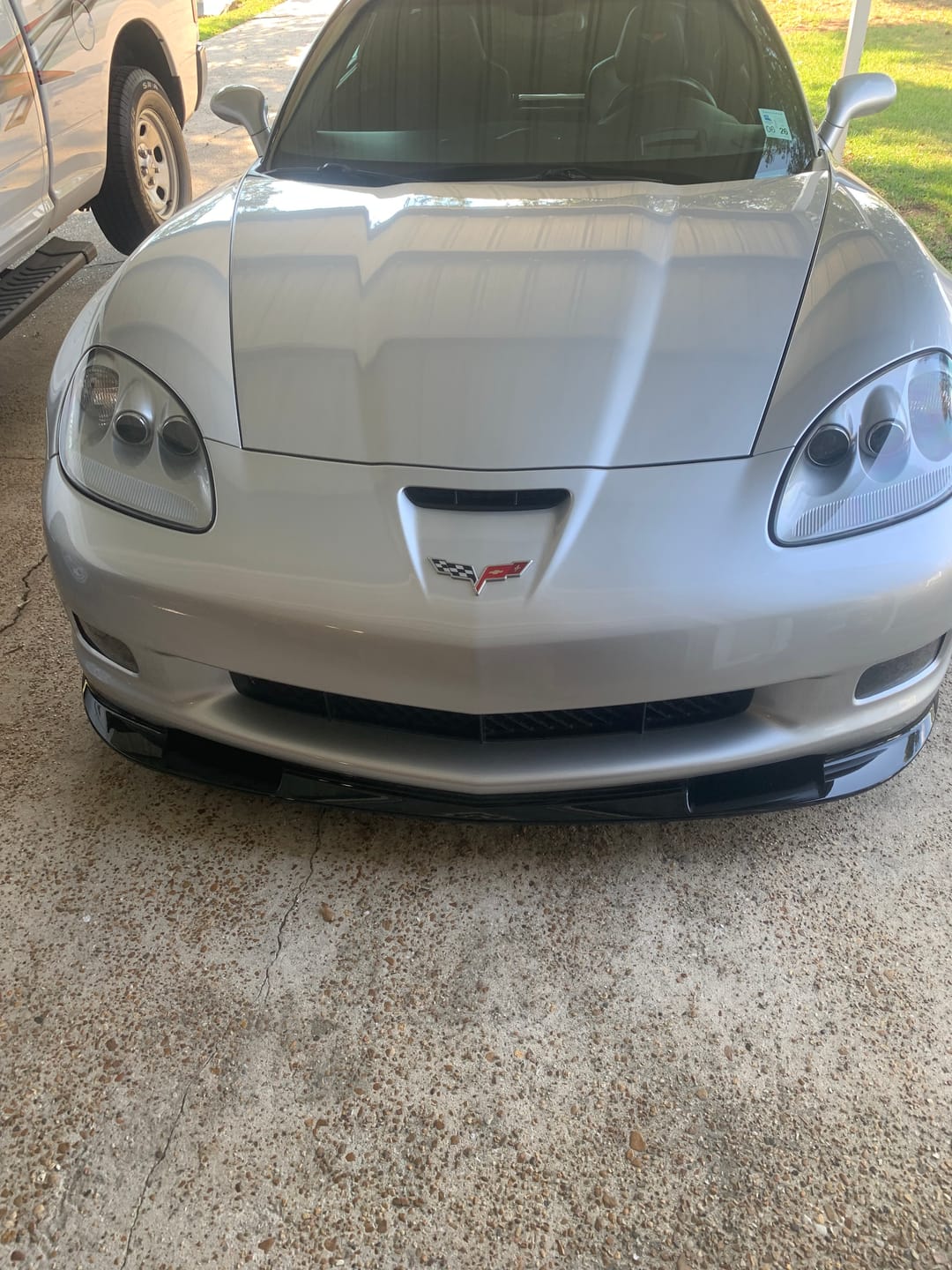 Customer photo review of Corvette C6 Grand Sport / Z06 Front Splitter Lip | ZR1 Conversion Package
